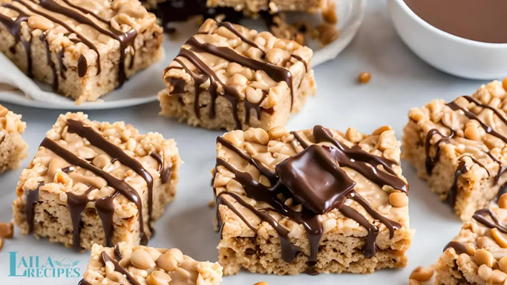 3 ingredient peanut butter rice krispies