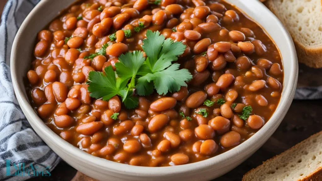 dish for baked beans recipe