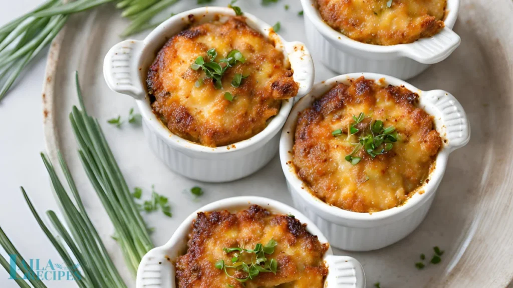 Crab brûlée with lemon