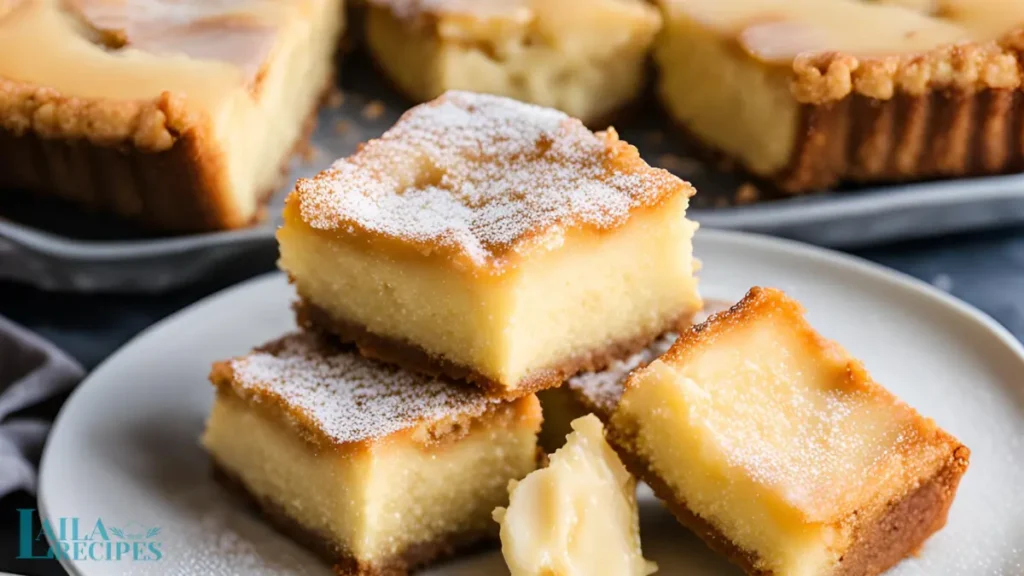 Ingredients for butter cake arranged on a countertop