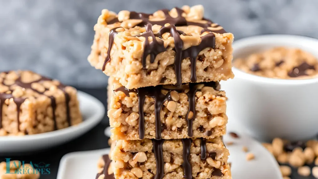 chocolate peanut butter rice krispie treats no marshmallows